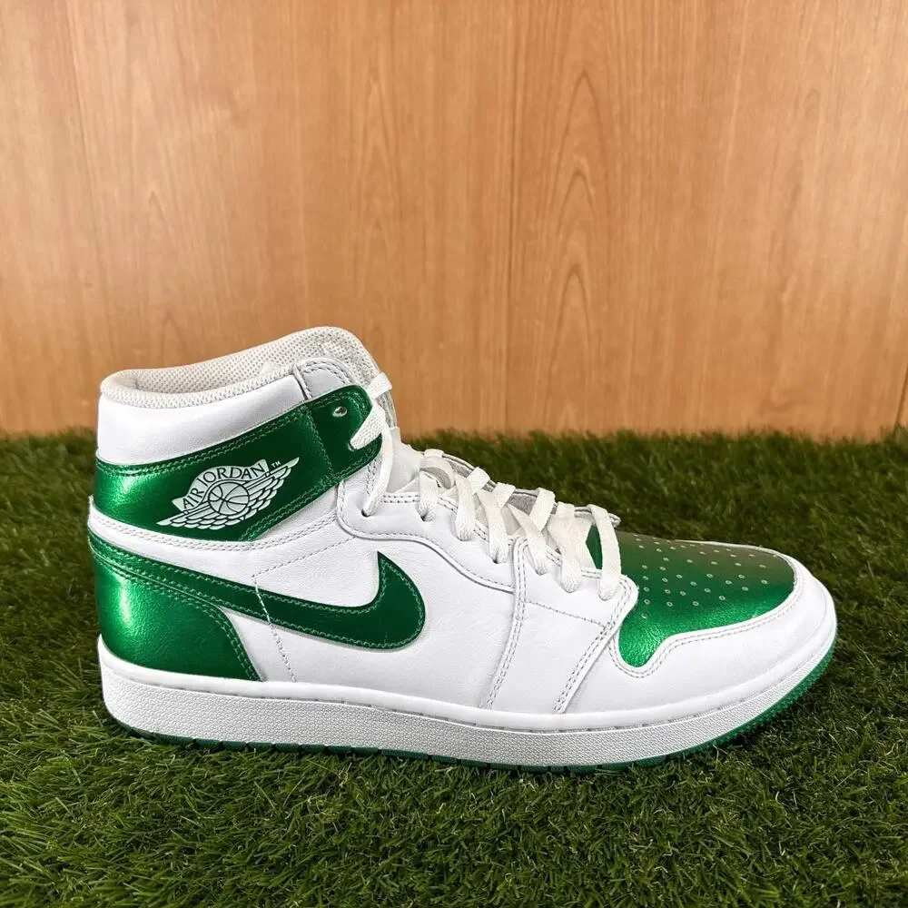 Jordan 1 Retro High Golf Metallic Green DQ0660-130 Men’s US 12 New Without Box